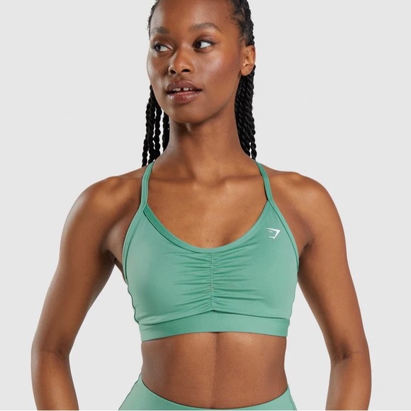 Gymshark Intimates & Sleepwear New Ruched Gymshark Sports Bra Poshmark